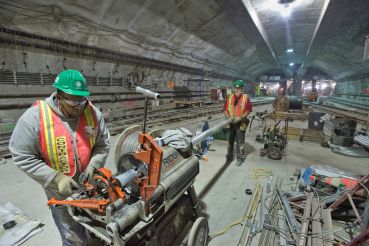 The new 7 Train station is slated to open on Sept. 13 in the Hudson Yards. (Photo: Courtesy Metropolitan Transportation Authority).