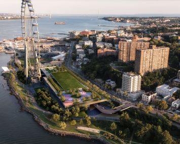 A rendering of New York Wheel (Courtesy: New York Wheel LLC).