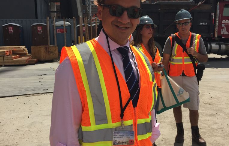 According to Mr. Samuelian, the site will consist of plantings, which will consist of a cooling system for the trees. "They'll be the most pampered trees in New York City," he said. "No one has air conditioned trees. I checked."