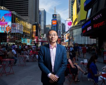 Shang Dai, CEO of Kuafu Properties (Photo: Arman Dzidzovic/Commercial Observer).