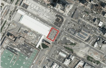 The former slaughterhouse site at 495 11th Avenue.
