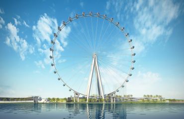 A rendering of the New York Wheel.