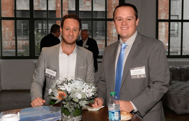 Michael Sabbagh of Ultimate Realty NY and Brian Jones.