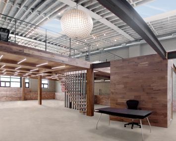 CartoDB's office space at 215 Moore Street.