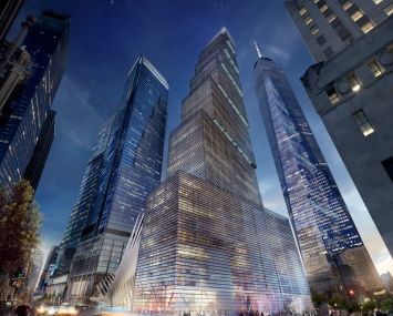 A rendering of 2 World Trade Center.