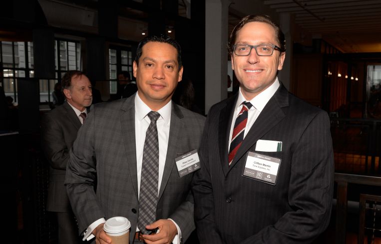 Peter Carillo of Eastern Consolidated and Clifton Martin of Time Equities.