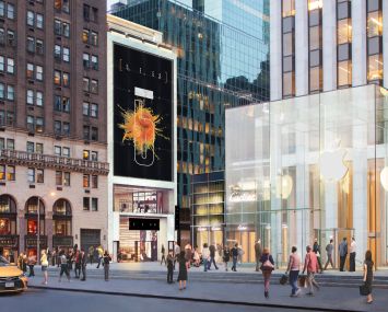 Rendering of what 5 East 59th Street before its 2015 repositioning.