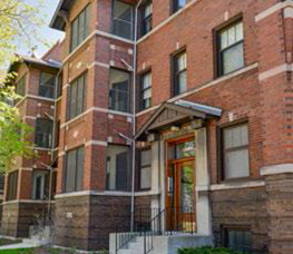The buildings serve as housing for students and faculty of the University of Chicago.