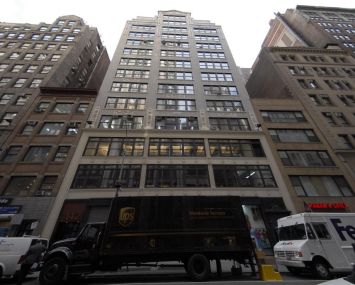 The building at 142 West 36th Street.