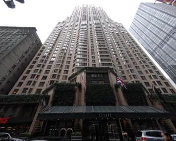 The London Hotel at 151 West 54th Street.