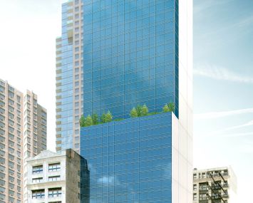 Rendering of the Marriott hotel at 112 West 25th Street. Image: Lam Generation