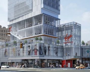 A rendering of the Virgin Hotel in NoMad.