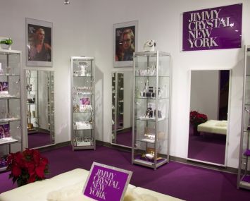 The new Jimmy Crystal retail store at Resorts World Casino New York City.