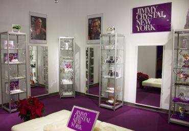 The new Jimmy Crystal retail store at Resorts World Casino New York City.