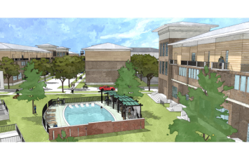 A rendering of River House.