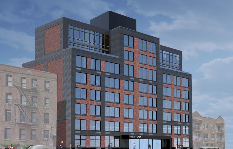 Rendering of 150-01 88th Avenue.