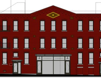 Rendering of 74 Kent Street.