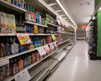A Food Emporium on 90th and Broadway, which closed late last month (Photo: Kaitlyn Flannagan for Commercial Observer).