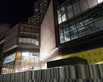 City Point might be under construction right now, but it will start opening this spring (Photo: Kaitlyn Flannagan/for Commercial Observer).