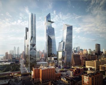 Rendering of 30 Hudson Yards.