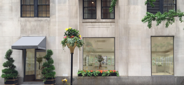 Conceptual rendering of the retail space at the Carlyle at 35 East 76th Street (Image: RKF).