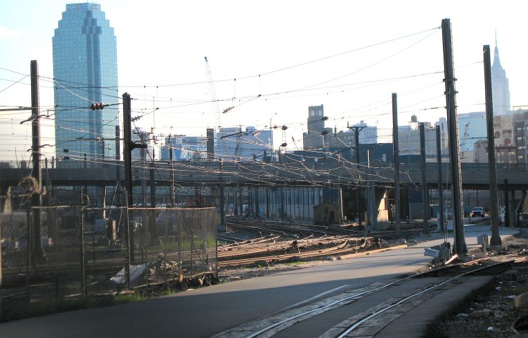 Sunnyside Yards, which borders Tishman Speyer's and H&R Real Estate Investment Trust's development site.