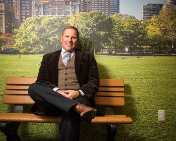 A. Mitti Liebersohn, president and managing director of Toronto-based Avison Young's New York City office. (Photo: Michael Nagle/ for Observer).
