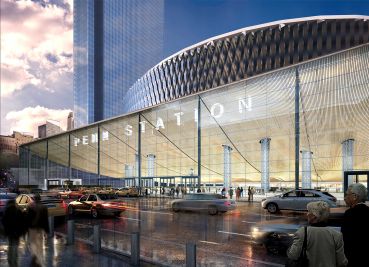 A rendering of the new entrance to Penn Station (Photo: Governer Cuomo's Office/Flickr).