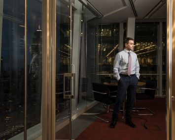 Brad Dubeck, the commercial real estate banking executive for the New York and New Jersey markets at Bank of America (Photo: Sasha Maslov/For Commercial Observer).