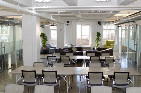 A Workville coworking space in New York City (Photo: Molly Stromoski / for Commercial Observer).