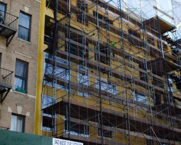 542 West 153rd Street, which topped out late 2015. (Photo: Molly Stromoski/ For Commercial Observer).