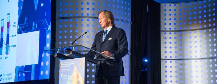 Eastdil Secured Chief Executive Officer Roy March at Loews Miami Beach Hotel (Photo: CREFC).