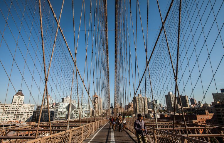 Brooklyn Bridge.