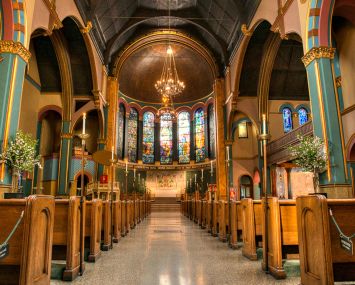 St. Michael's Episcopal Church has been calendared for more than three decades (Photo: Nate Johnson).