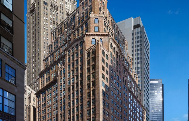 An office building in Manhattan.