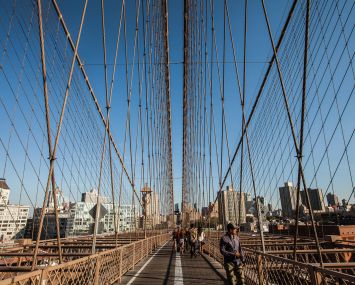 Brooklyn Bridge.