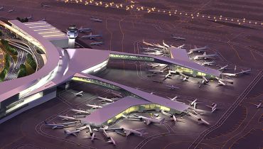 A rendering of the new Terminal B (Photo: Architect HOK's website). 