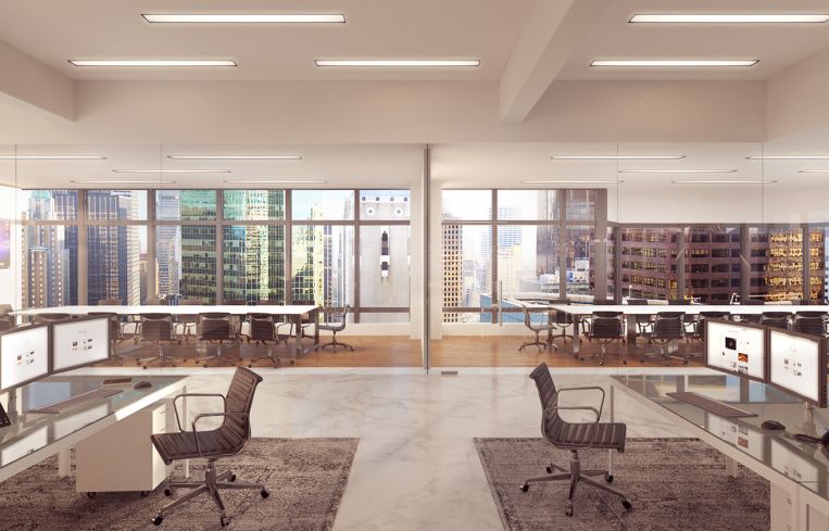 A rendering of the penthouse level (Rendering: Real Estate Arts).