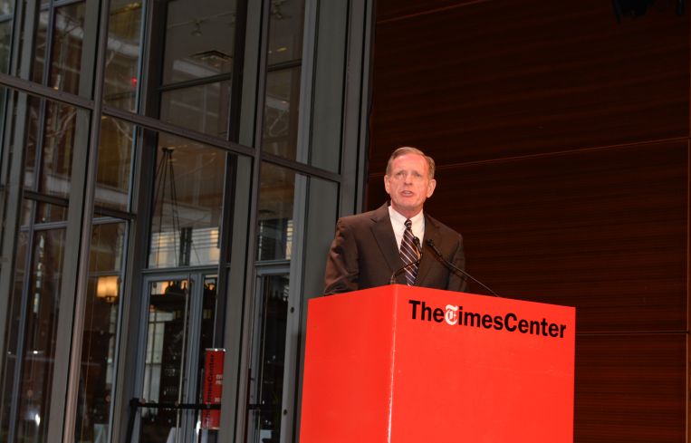 Gary Higbee of the Steel Institute of New York (Photo: Presley Ann Slack/PMC).