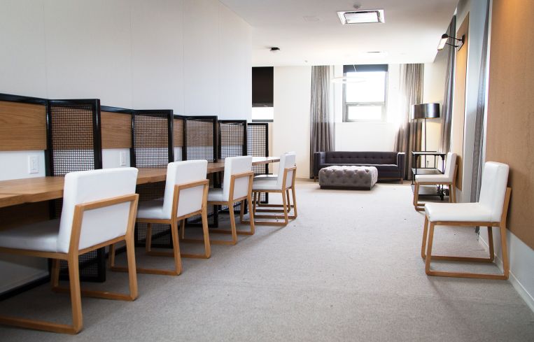 Time Inc.'s library space (Photo: Kaitlyn Flannagan/ For Commercial Observer).