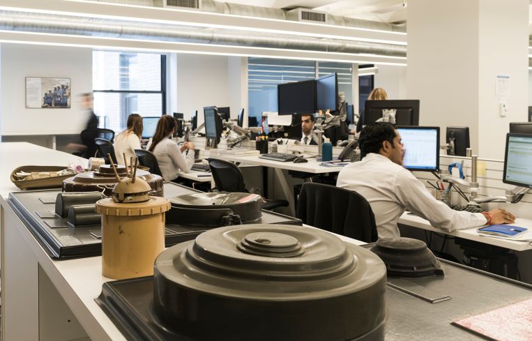 Dummy landmines and IEDs for education purposes (Photo: Sasha Maslov/ For Commercial Observer).