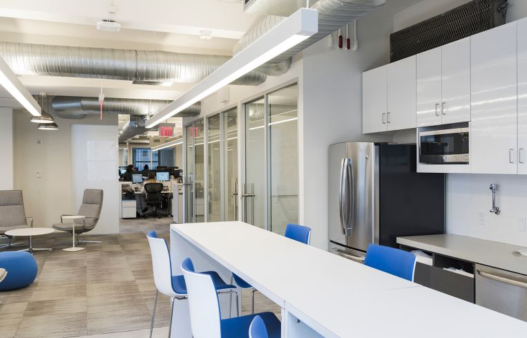 UNOPS' kitchen (Photo: Sasha Maslov/ For Commercial Observer).