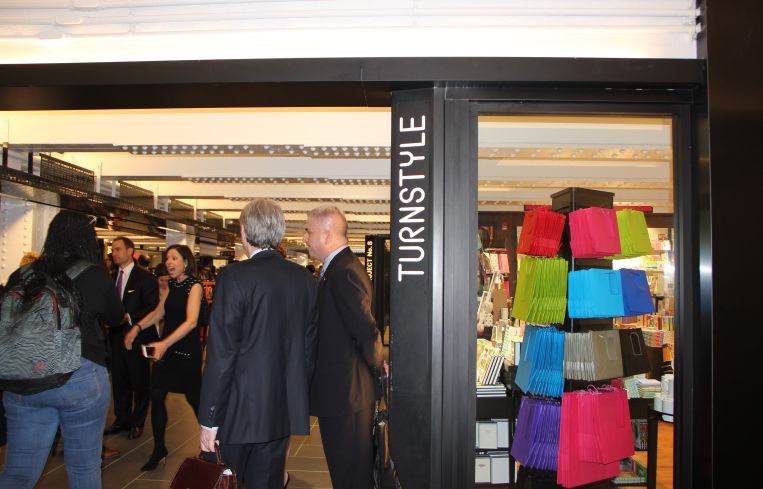 TurnStyle showcases an underground marketplace with 39 retail and food vendors inside the century-old concourse at the Columbus Circle subway station. Photo: Lauren Elkies Schram/ for Commercial Observer