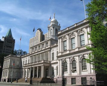 New York City Hall.