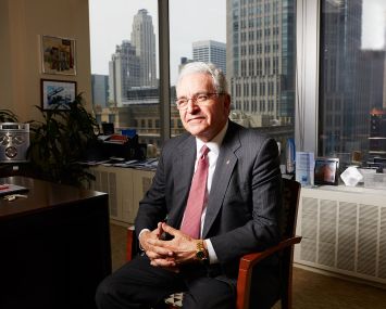 Norman Sturner inside of his Manhattan office, 277 Park Avenue.
Yvonne Albinowski/For Commercial Observer