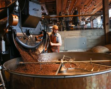Starbucks Roastery in Seattle (Photo: Joshua Trujillo for Starbucks).