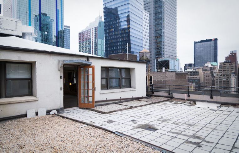 The roof will be transformed into an outdoor deck for tenants (Photo: Kaitlyn Flannagan/ For Commercial Observer).