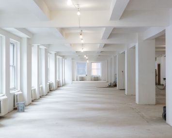 Open space on the ten floor (Photo: Sam Ortiz/ For Commercial Observer).