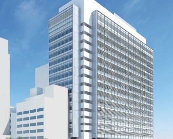 A rendering of the NYU Langone Science Building at 433 East 30th Street (Credit: NYU Langone).