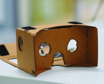 Google's cardboard VR mount